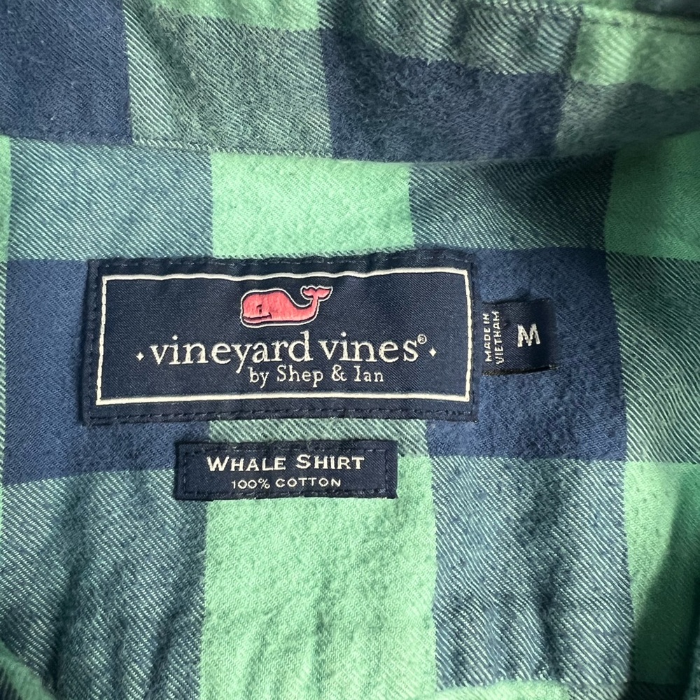 Men's‎ Blue Checkered Shirt - Picture 2 of 5